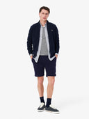 Lacoste Organic Brushed Cotton Fleece Short Navy from Saxumo
