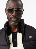 Lacoste Sleveless Water-Repellant Puffer Vest Jacket Black/Black