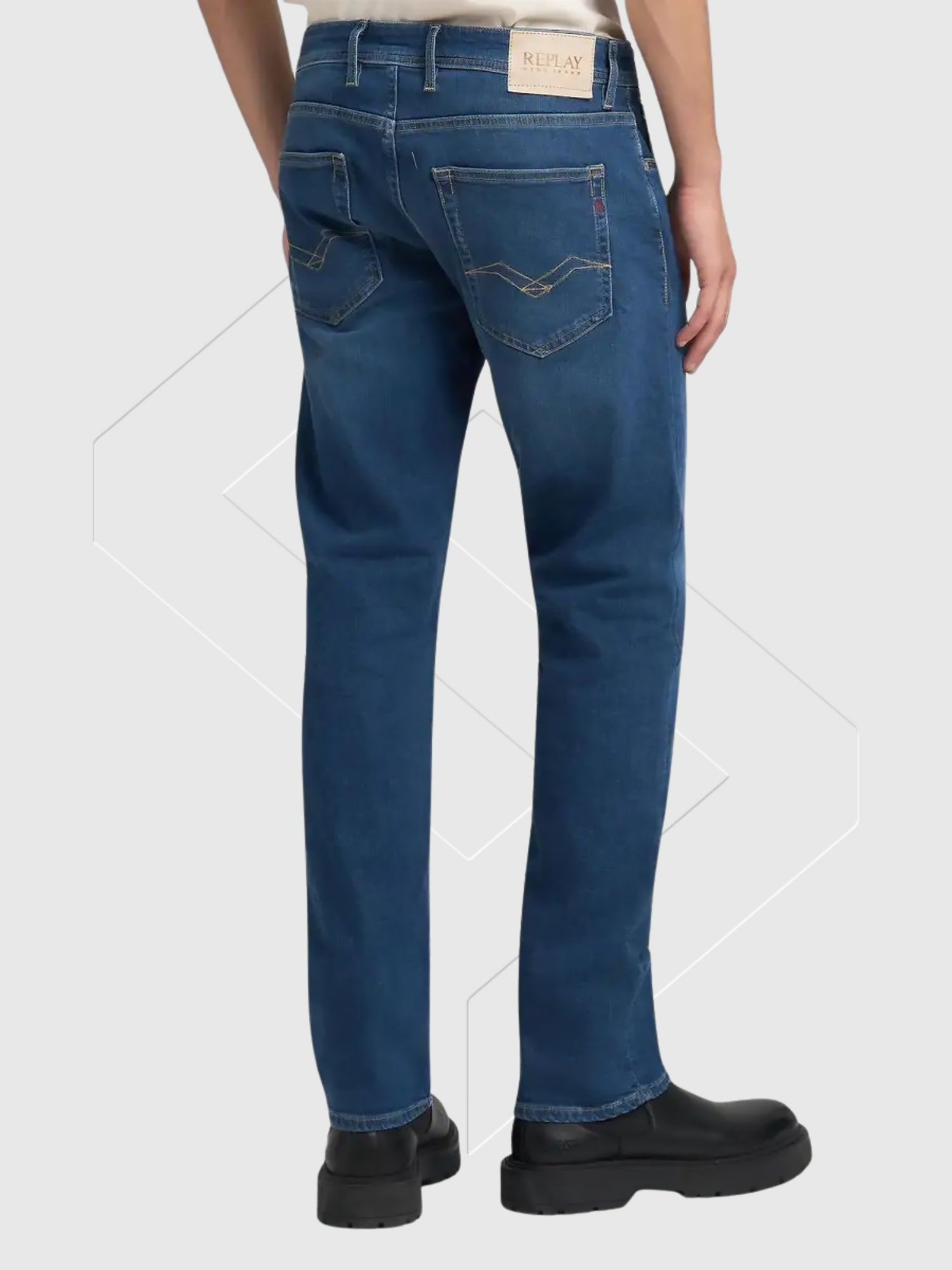 Replay Grover Straight-Fit Jeans from Saxumo.com