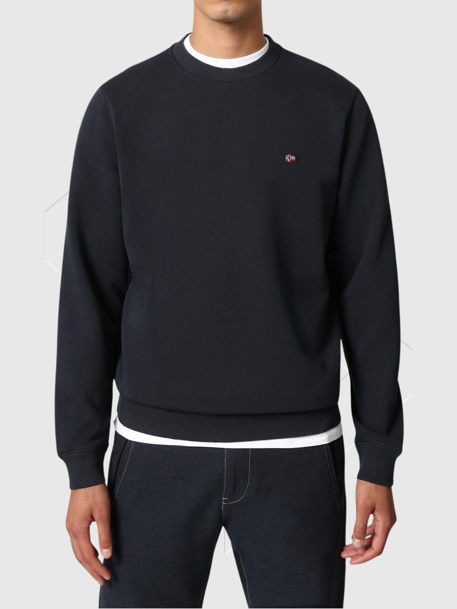 Napapijri Balis Crew Marine Blue from Saxumo.com