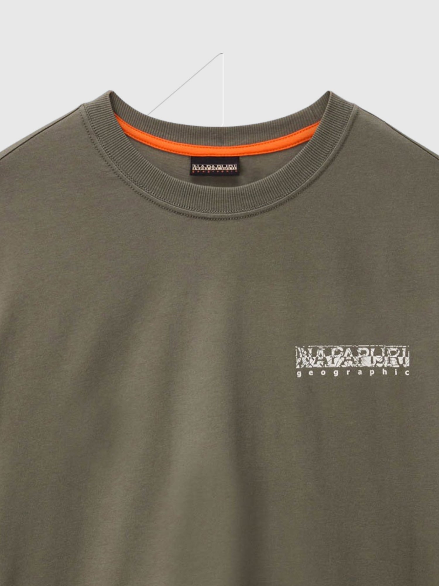 Napapijri Turrach T-shirt Tea Leaf from Saxumo.com