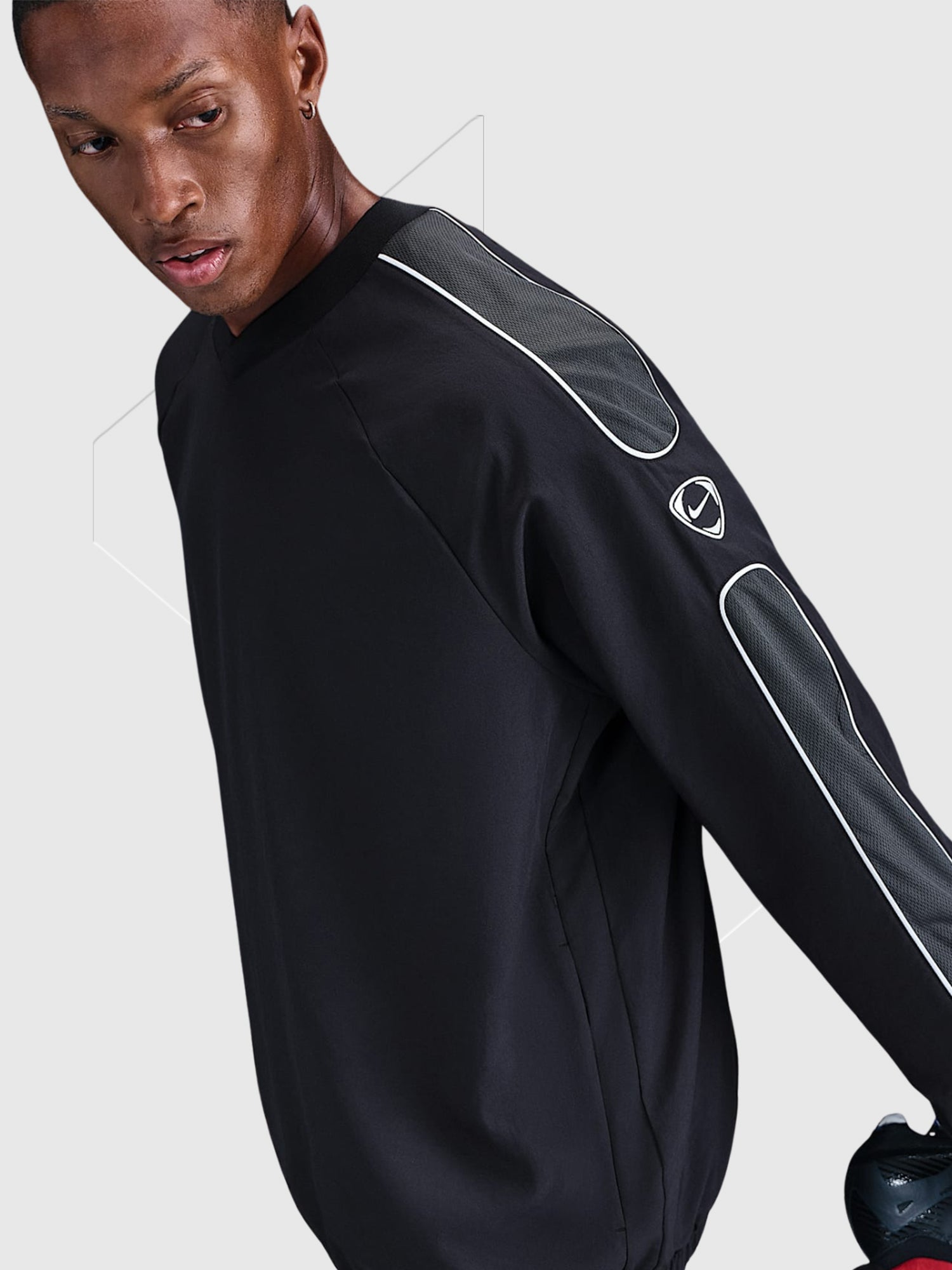 Nike Academy Shell Top Black from Saxumo