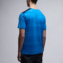 OEX Furth Dale T-Shirt/Short Set Blue/Charcoal