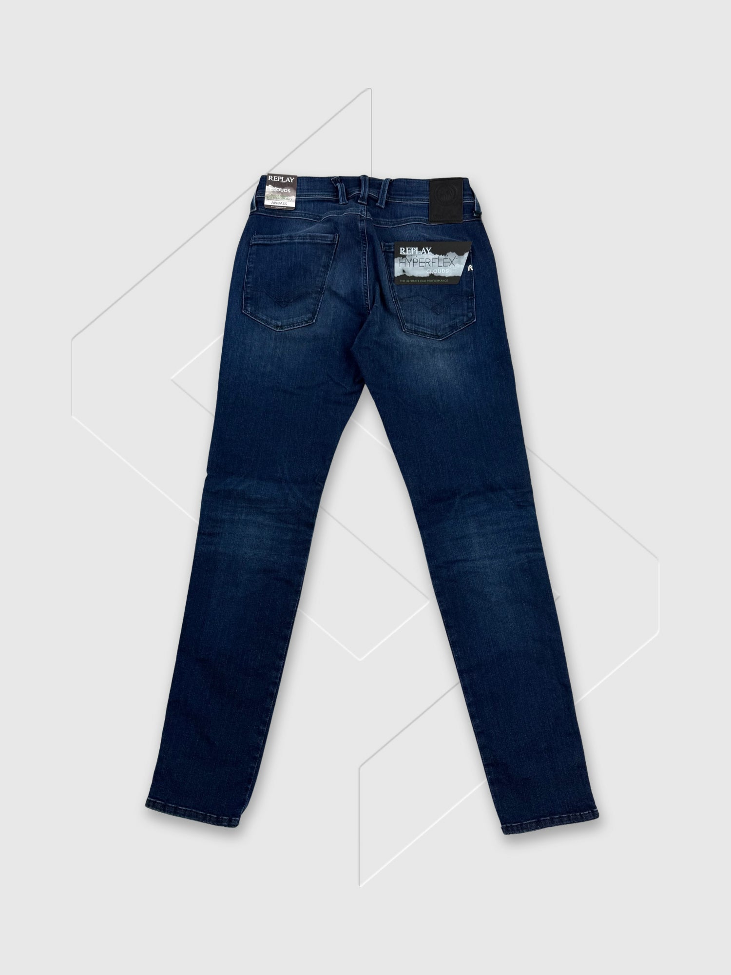 Replay Anbass Slim-Fit Jeans Medium Blue from Saxumo.com