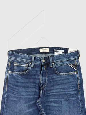 Replay Grover Straight-Fit Jeans Blue from Saxumo.com