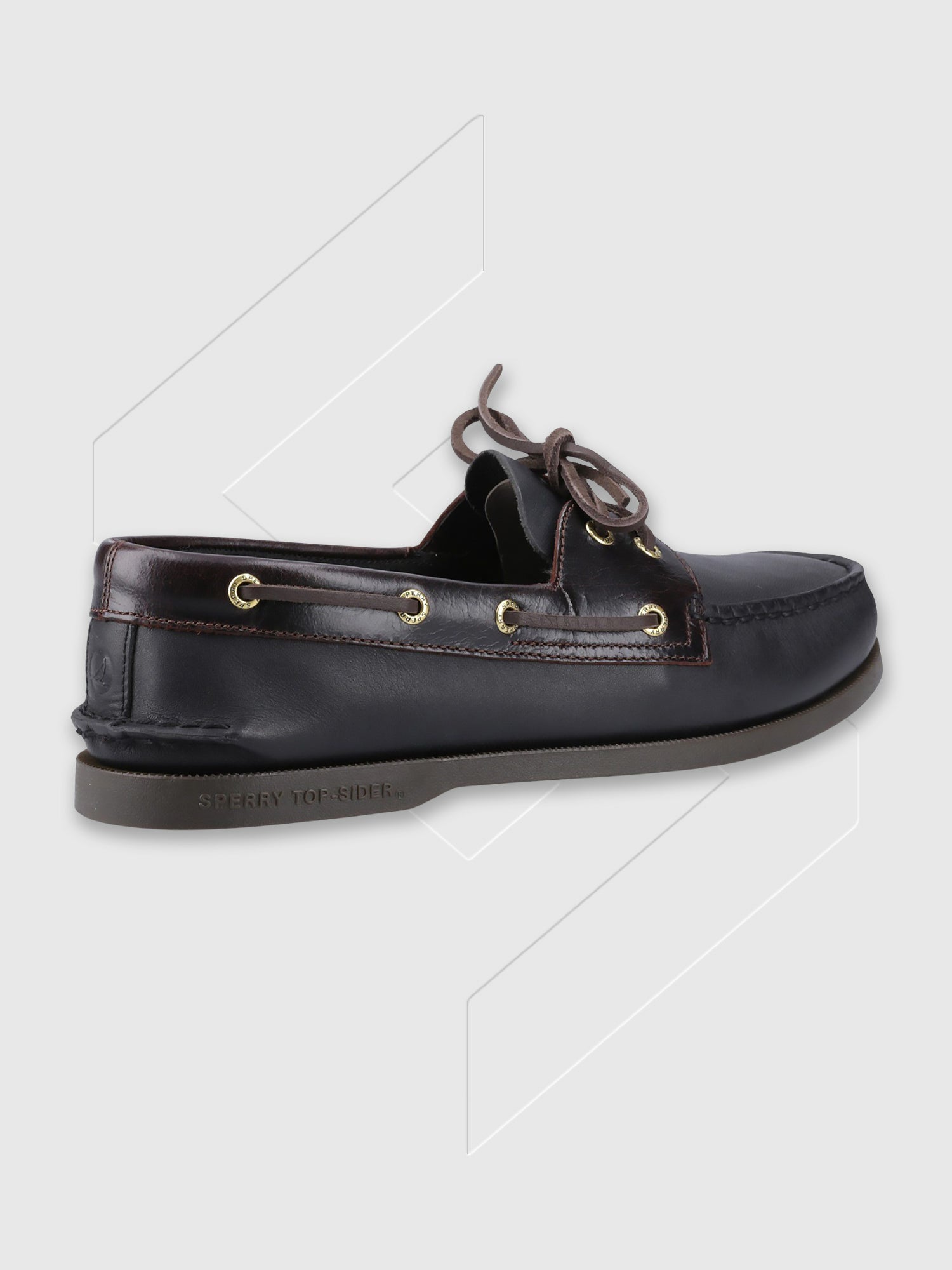 Sperry Authentic 2 Eye Shoe Black from Saxumo.com