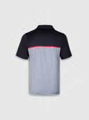 Under Armour Playoff 2.0 Stripe Polo Black/Grey from Saxumo