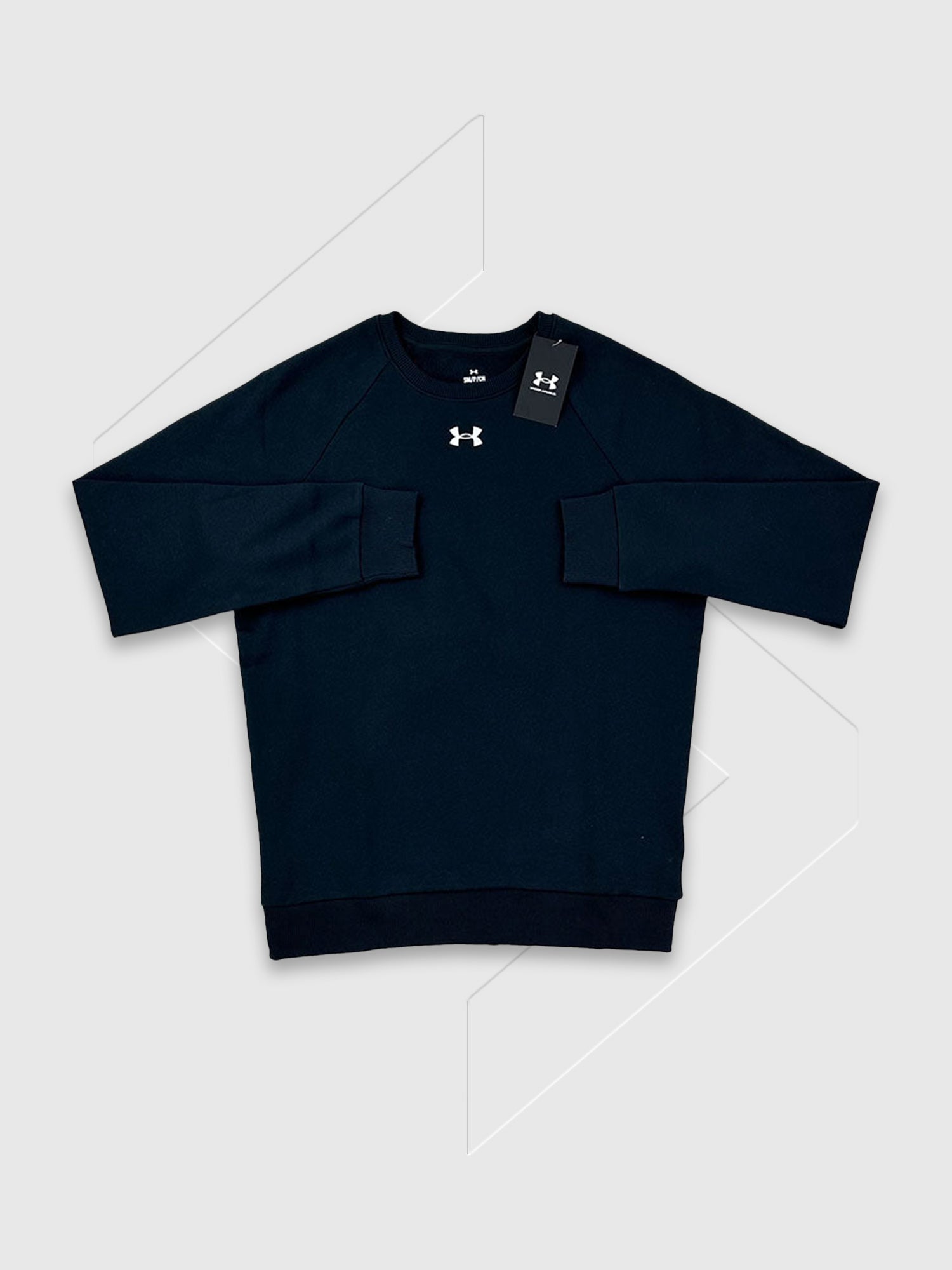 Under Armour Rival Fleece Crew Jumper Black from Saxumo