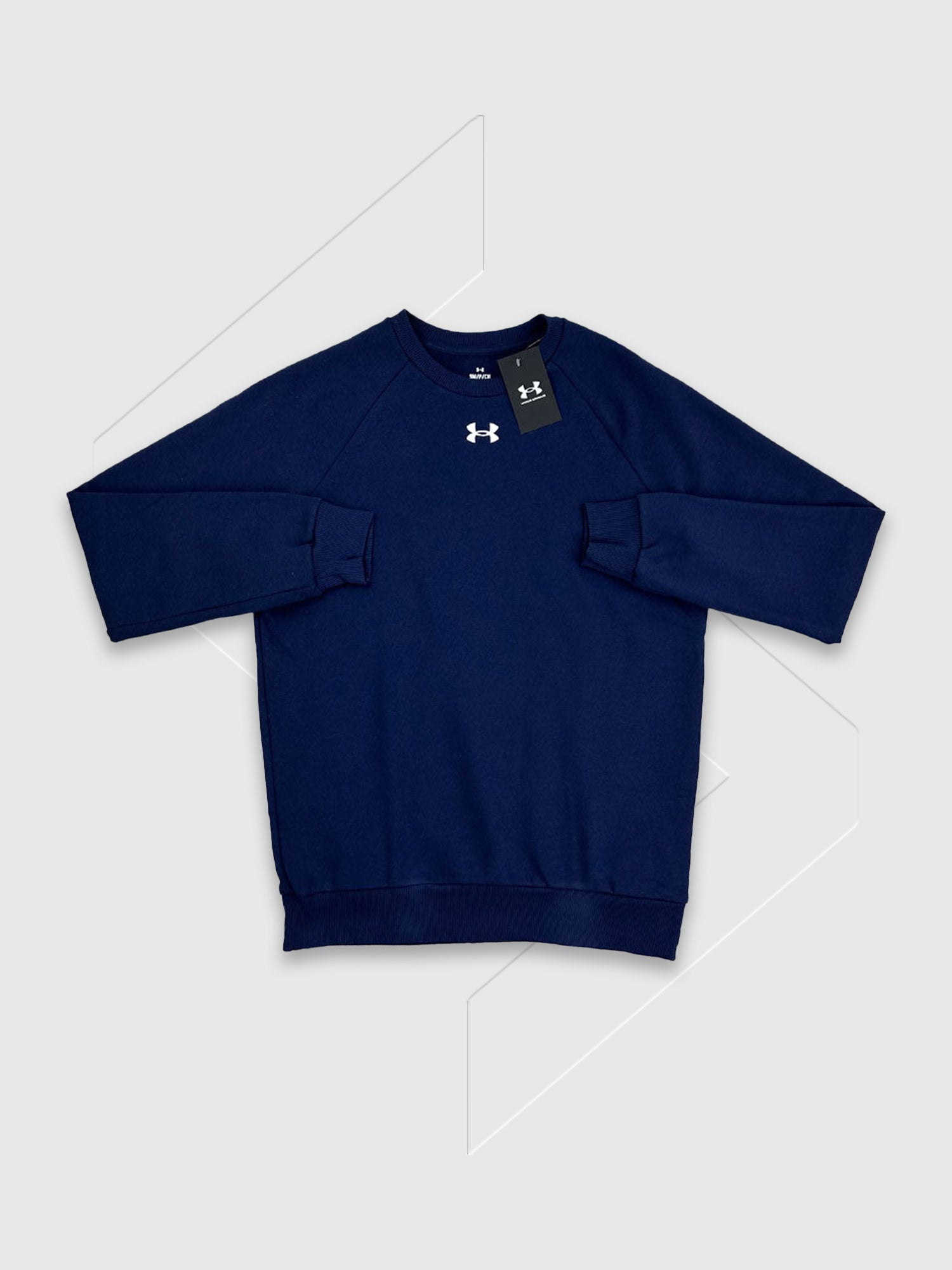 Under Armour Rival Fleece Crew Jumper Navy from Saxumo