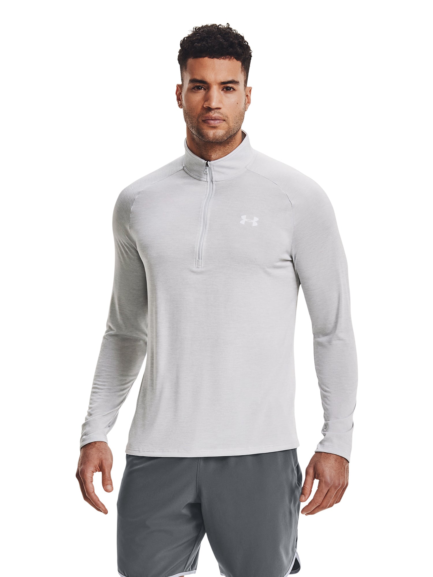 Under Armour Tech 2.0 Half Zip Halo Grey from Saxumo