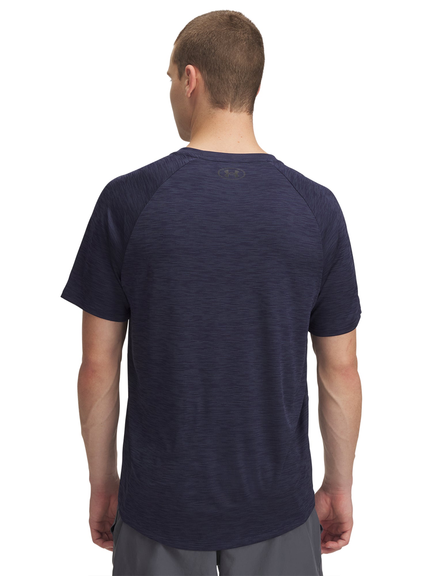 Under Armour Tech Textured T-shirt Downpoor Grey from Saxumo