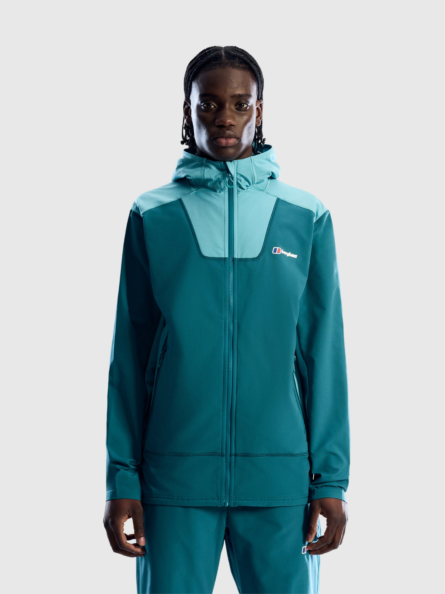 Berghaus Greenbank Hooded Jacket/Pant Tracksuit Set Dark Blue from Saxumo.com