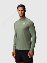 Castore Adapt Training Half Zip Top Thyme/Mint
