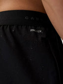 Castore Branded Elastic Shorts Black/Gunmetal from Saxumo.com