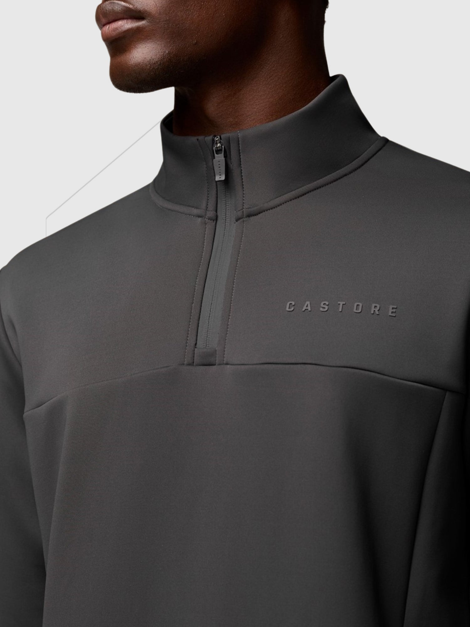Castore Scuba Half Zip Gunmetal from Saxumo.com