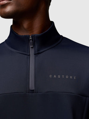 Castore Scuba Half Zip Navy from Saxumo.com