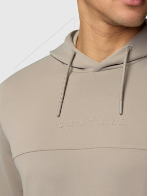 Castore Scuba Hoody Mushroom/Gunmetal from Saxumo.com