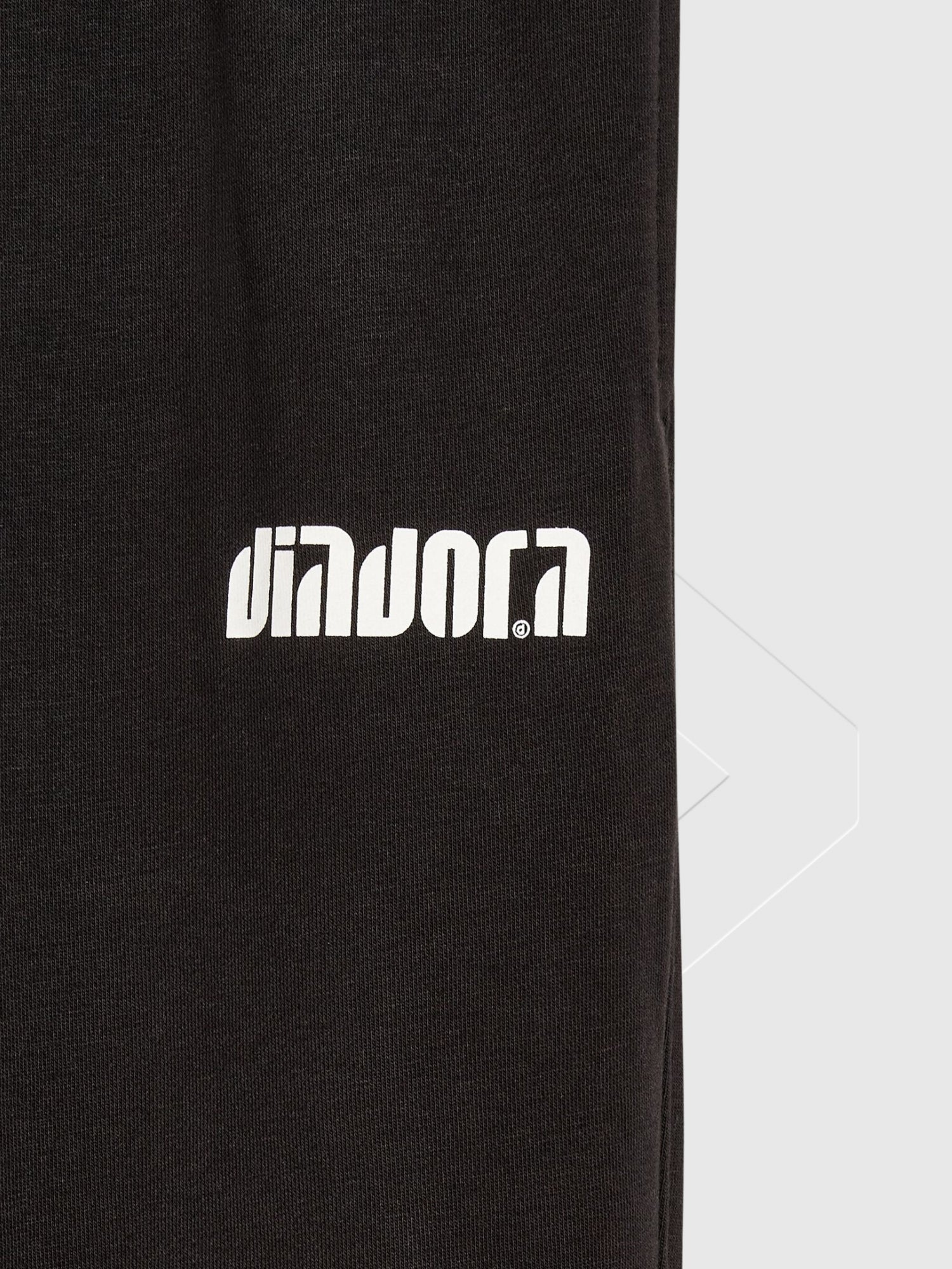 Diadora Pants Athletic Logo Black from Saxumo.com