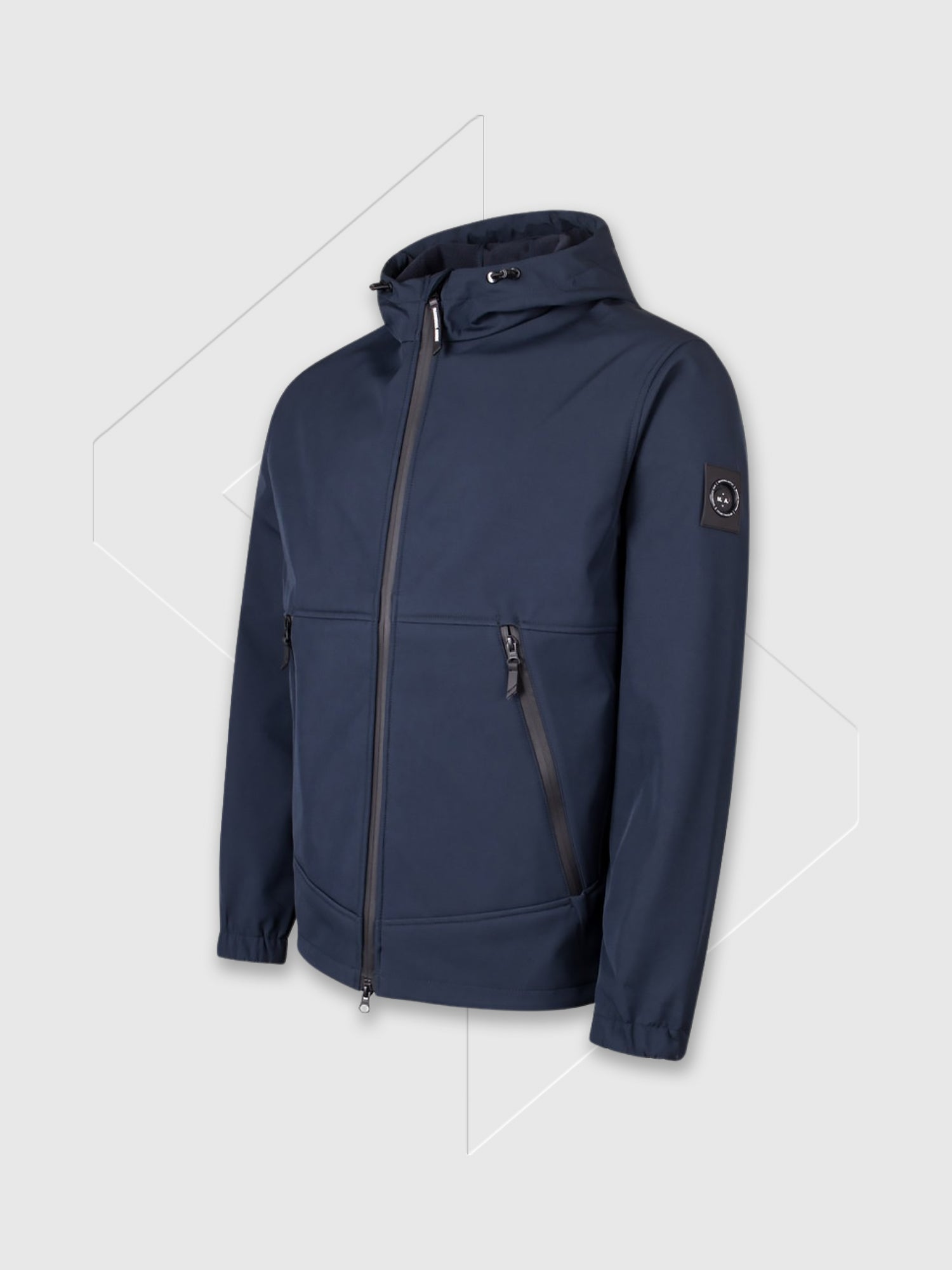 Marshall Artist Prova Shoftshell Jacket Navy from Saxumo.com