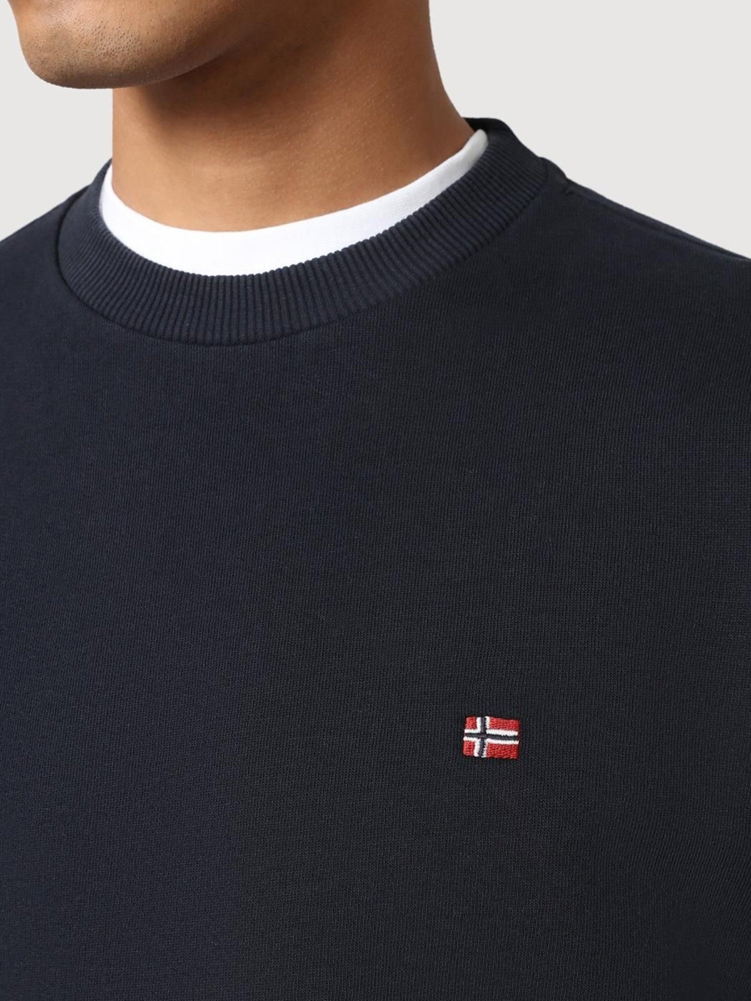 Napapijri Balis Crew Marine Blue from Saxumo.com