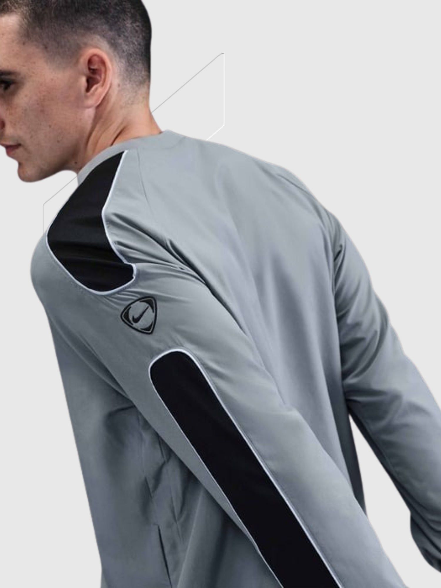 Nike Academy Shell Top Grey from Saxumo