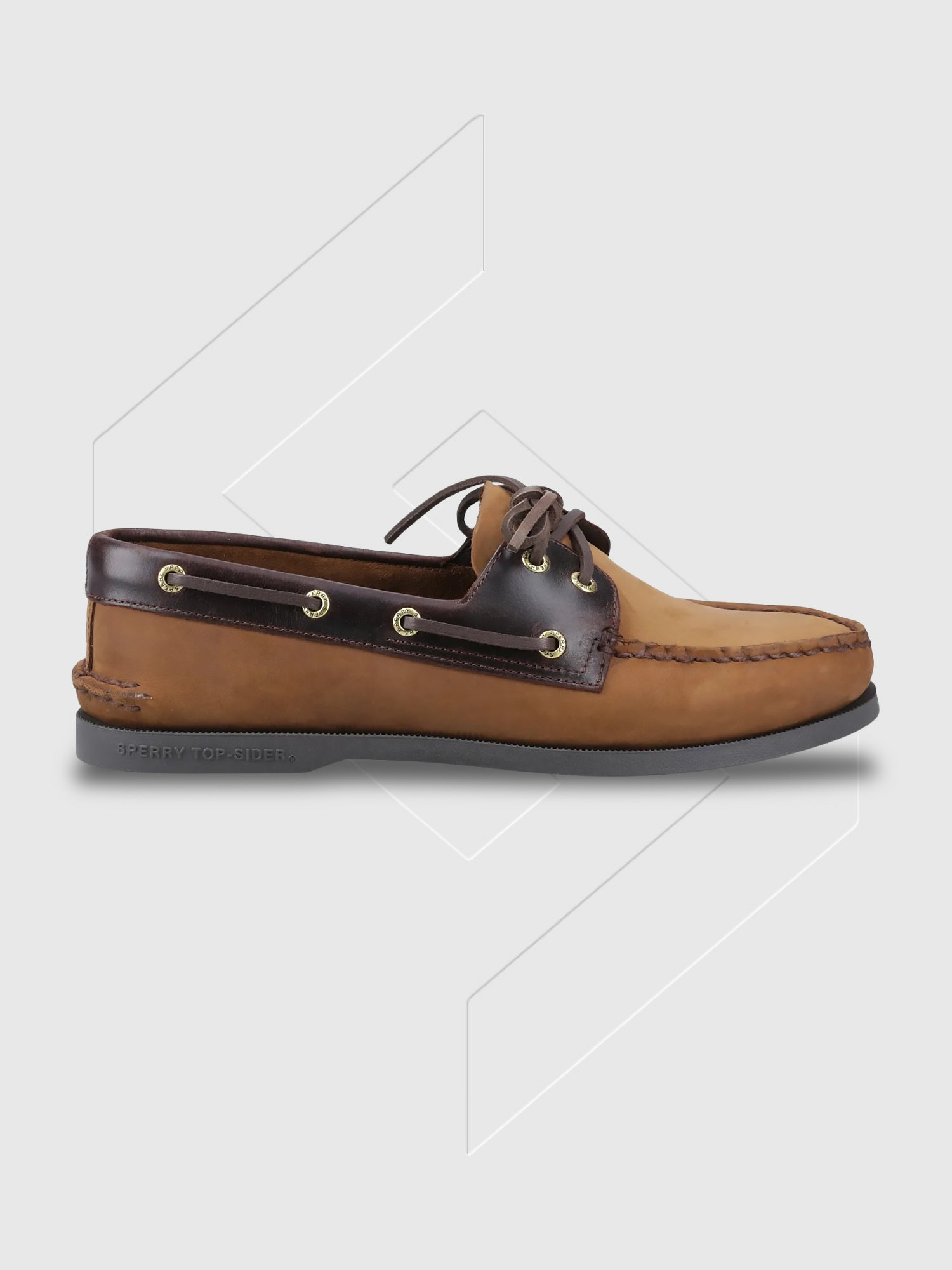 Sperry Authentic 2 Eye Shoe BR/Buc from Saxumo.com