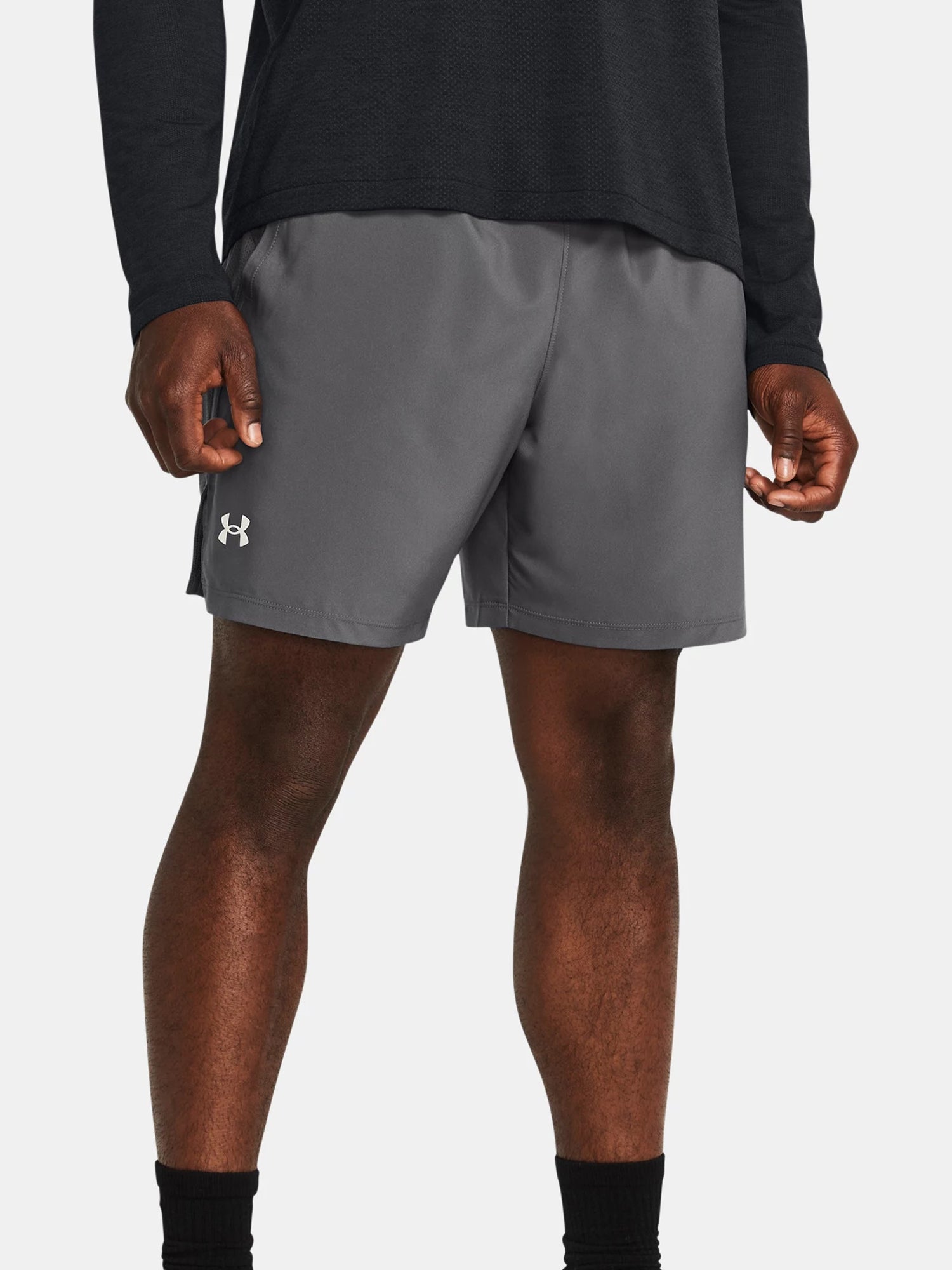 Under Armour Speed Stride 7 inch Shorts Grey from Saxumo