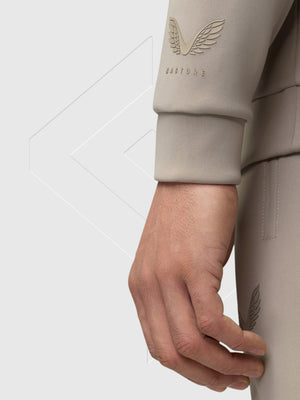 Castore Scuba Hoody Mushroom/Gunmetal from Saxumo.com