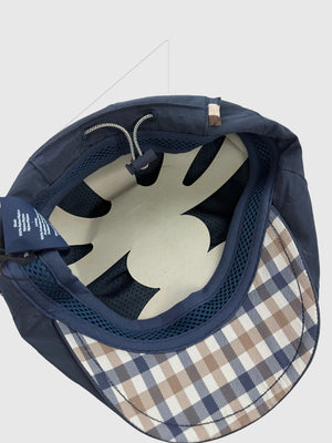 Aquascutum Lamina Badge Flat Cap from Saxumo.com