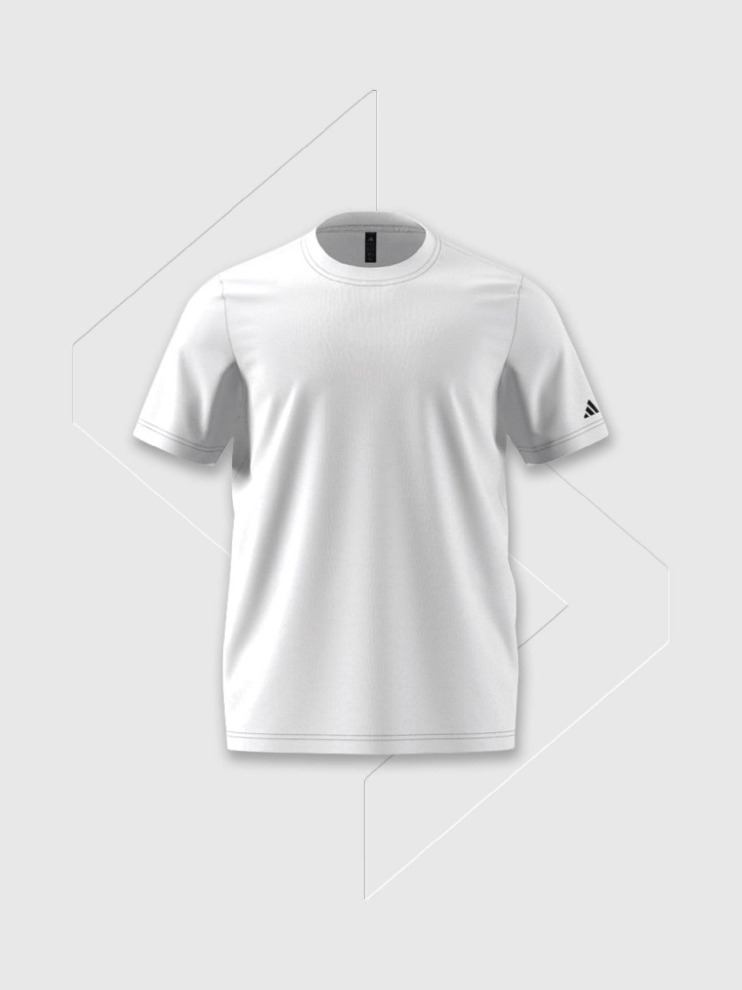 Adidas Blank Tee White from Saxumo.com