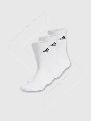 Adidas Cushioned Crew Socks Adult White from Saxumo.com
