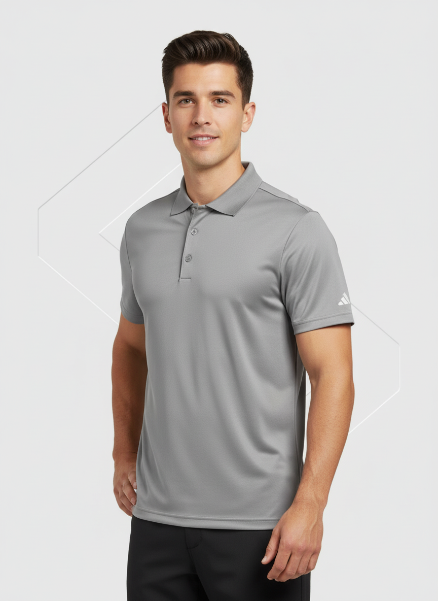 Adidas Performance Polo Grey from Saxumo.com