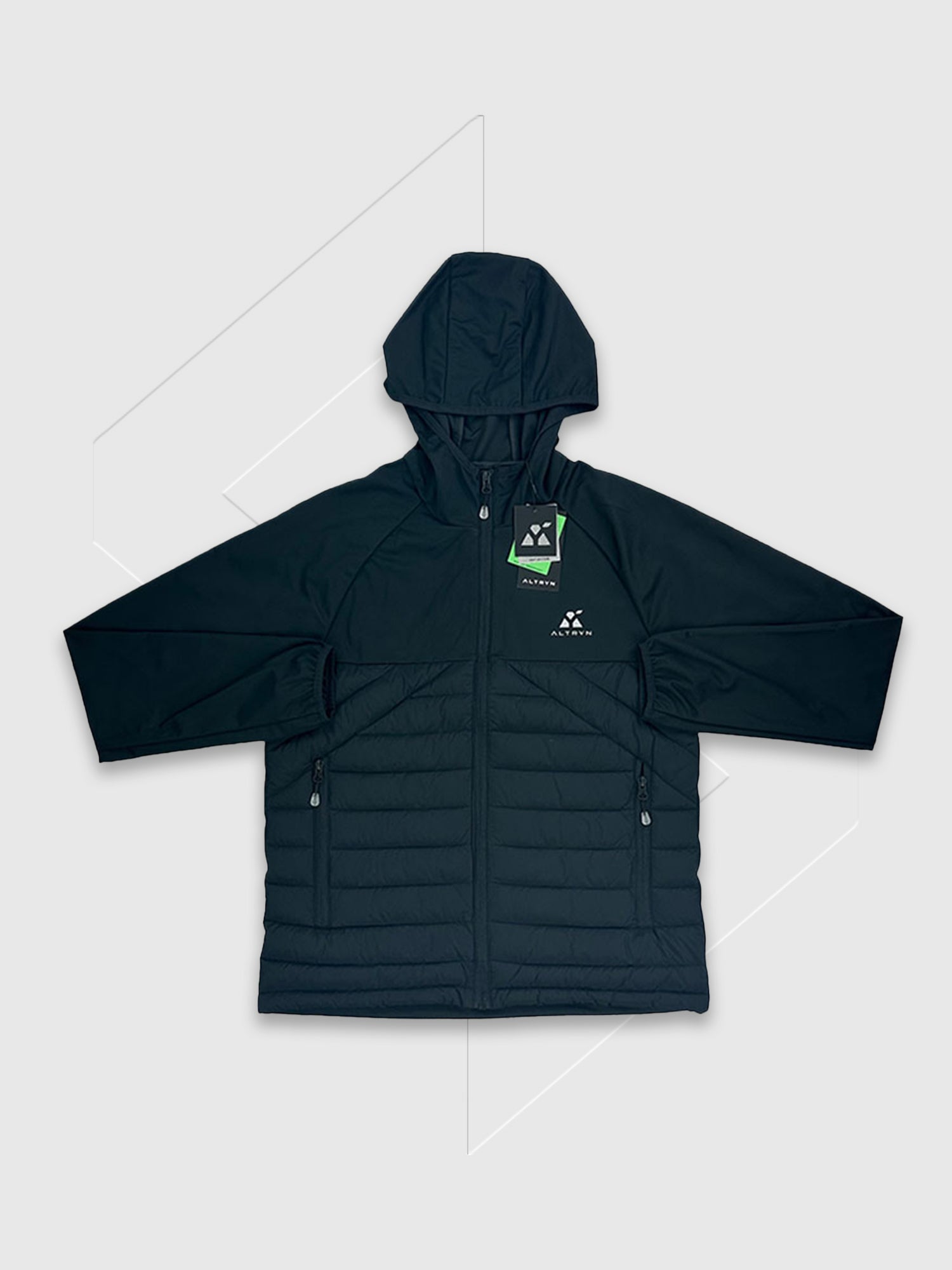 Altryn Trail Hybrid Jacket Black from Saxumo.com