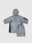 Aptrek Core Motion Element Jacket/Short Set Grey/Grey from Saxumo
