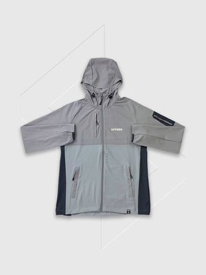 Aptrek Core Motion Element Jacket/Short Set Grey/Grey from Saxumo.com