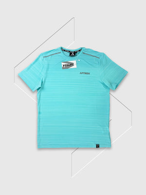 Aptrek Element T-Shirt/Short Set Turquoise/Grey from Saxumo.com
