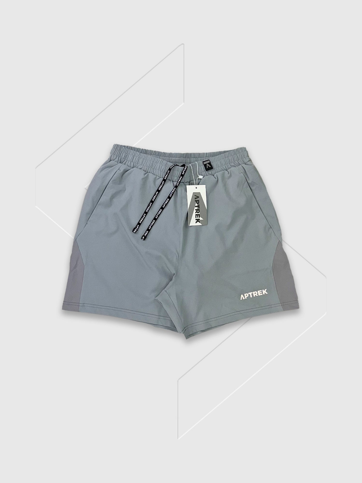 Aptrek Element T-Shirt/Short Set Khaki Green/Grey from Saxumo.com