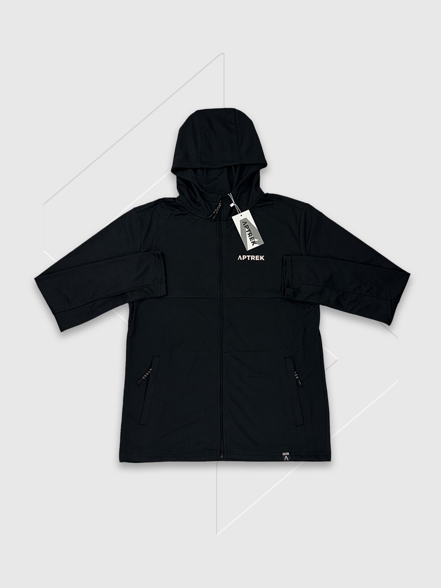 Aptrek Stride Jacket/Pant Tracksuit Set Black from Saxumo.com