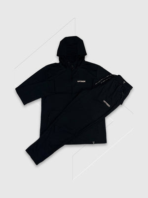 Aptrek Stride Jacket/Pant Tracksuit Set Black from Saxumo.com