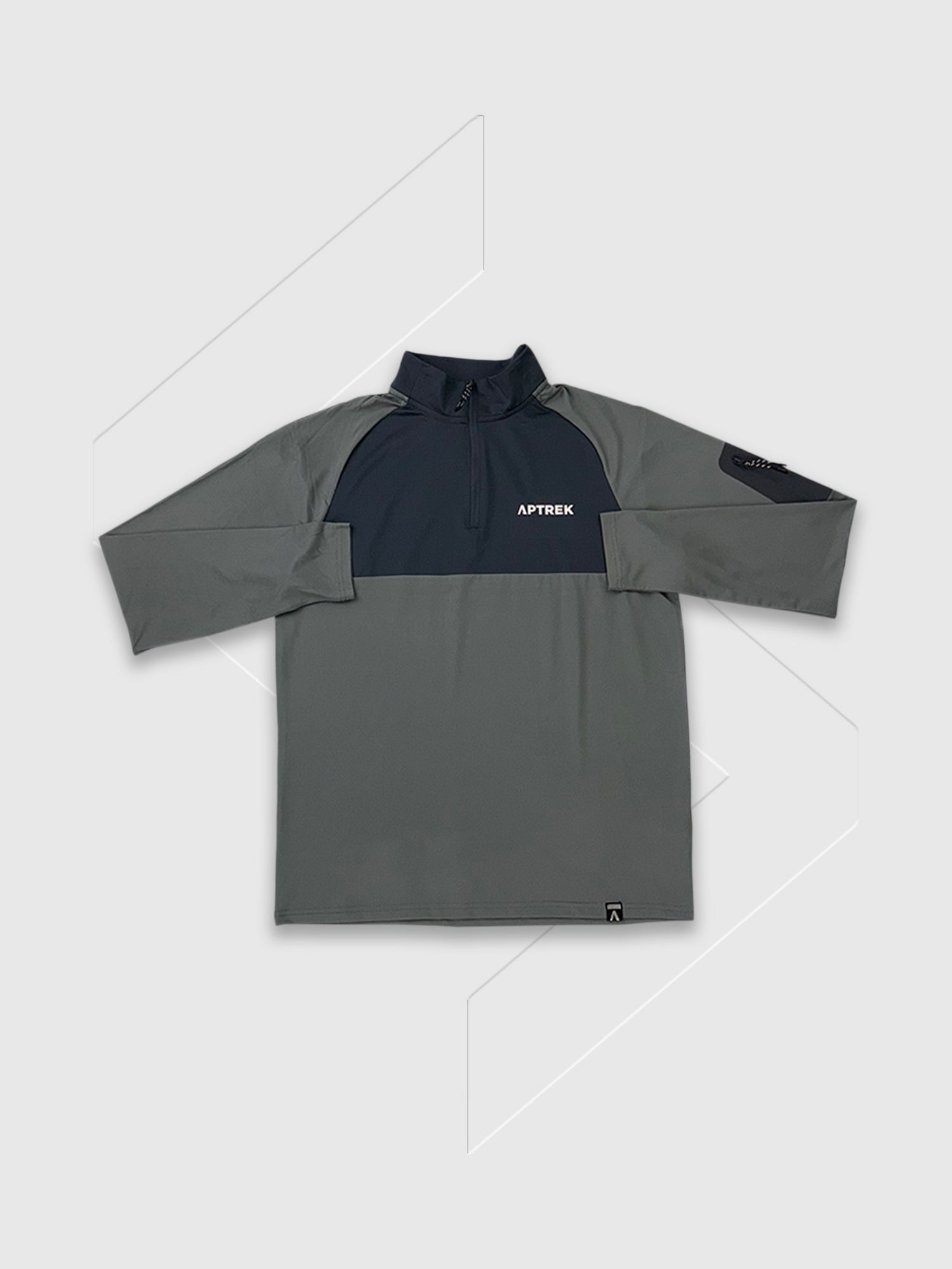 Aptrek Summit Half Zip Grey from Saxumo.com