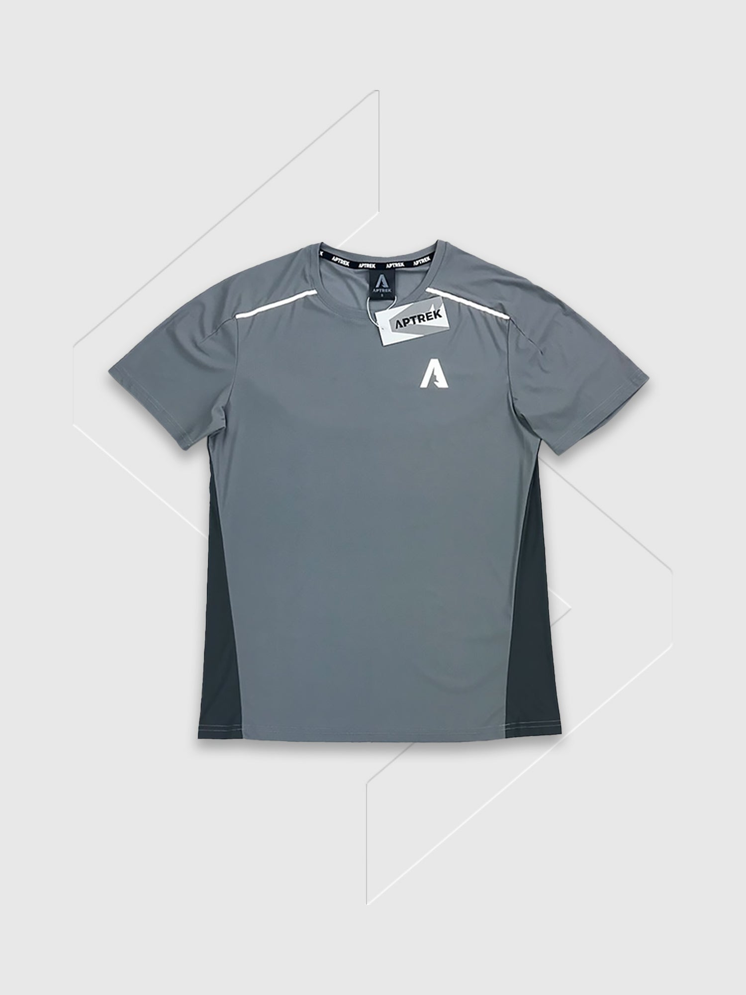 Aptrek Scramble T-Shirt Grey from Saxumo.com