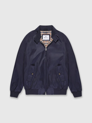 Aquascutum Archival Harrington Navy from Saxumo.com