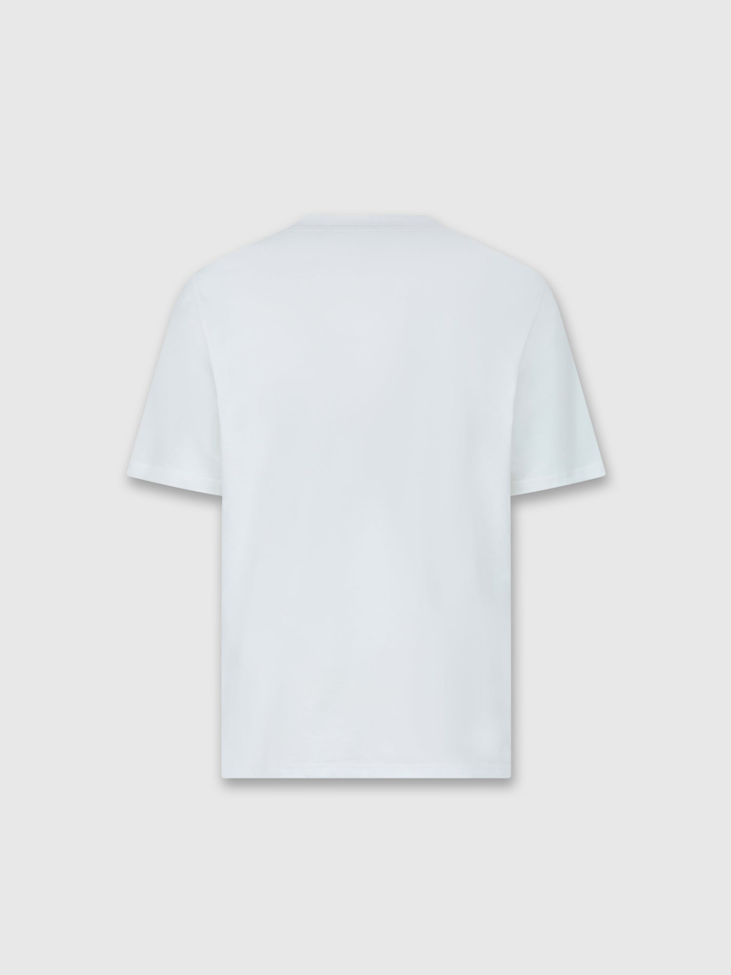 Aquascutum Badge T-shirt Old White from Saxumo.com