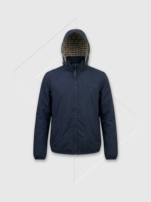 Aquascutum Badge Windbreaker Navy from Saxumo.com