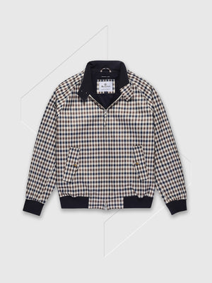 Aquascutum Club Check Archival Harrington Jacket from Saxumo.com