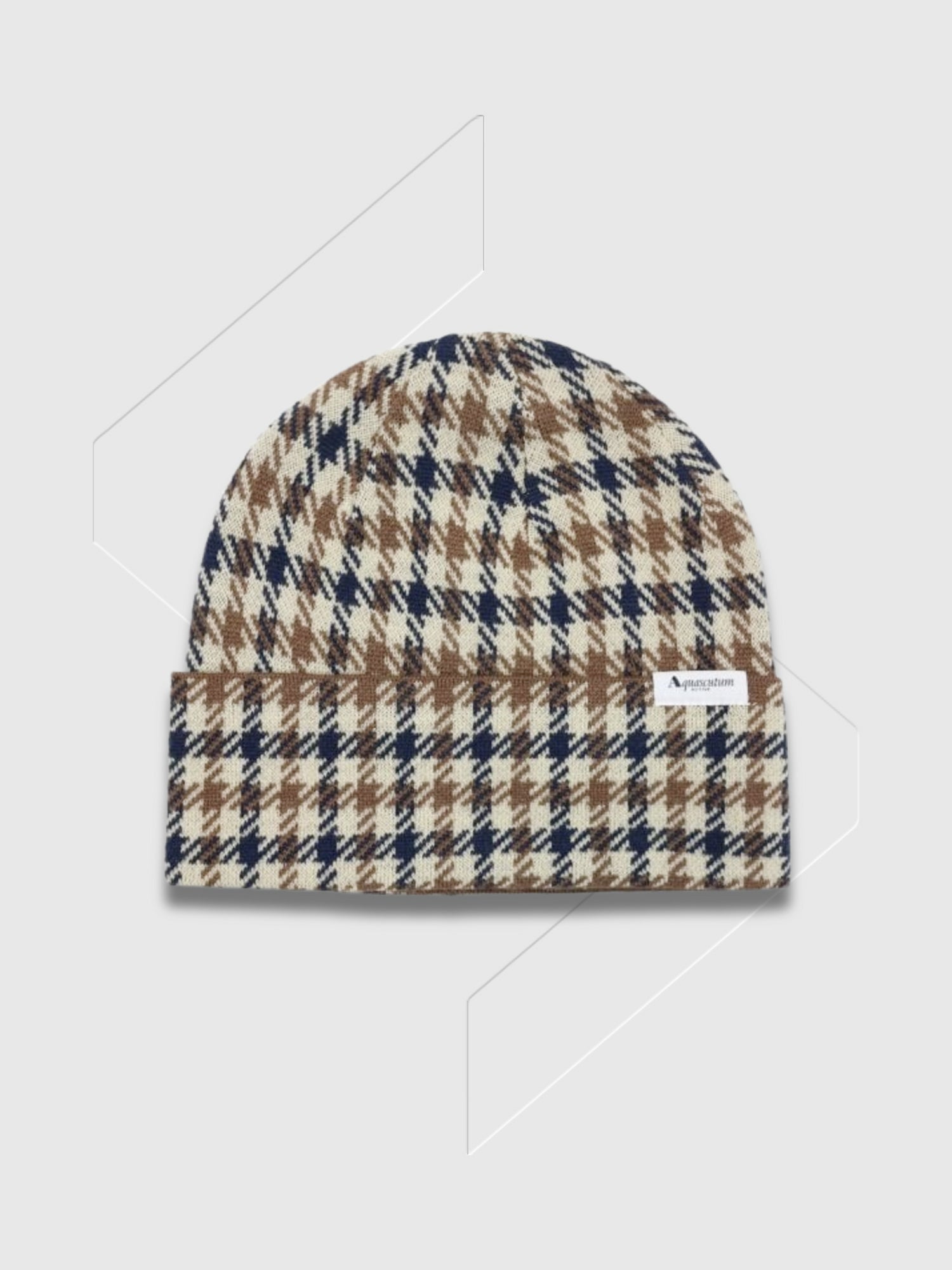 Aquascutum Club Check Beanie from Saxumo.com