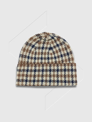 Aquascutum Club Check Beanie from Saxumo.com