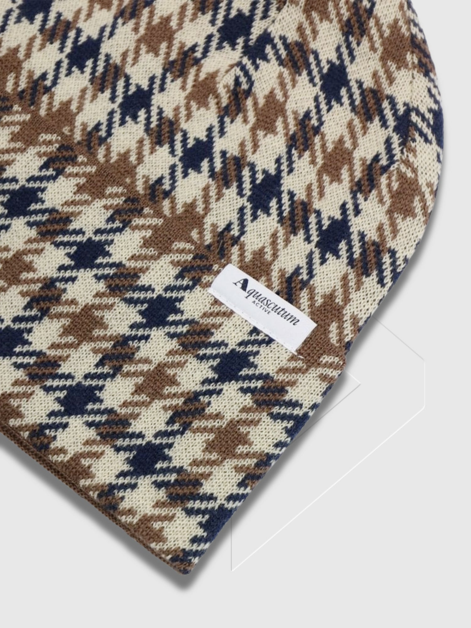 Aquascutum Club Check Beanie from Saxumo.com