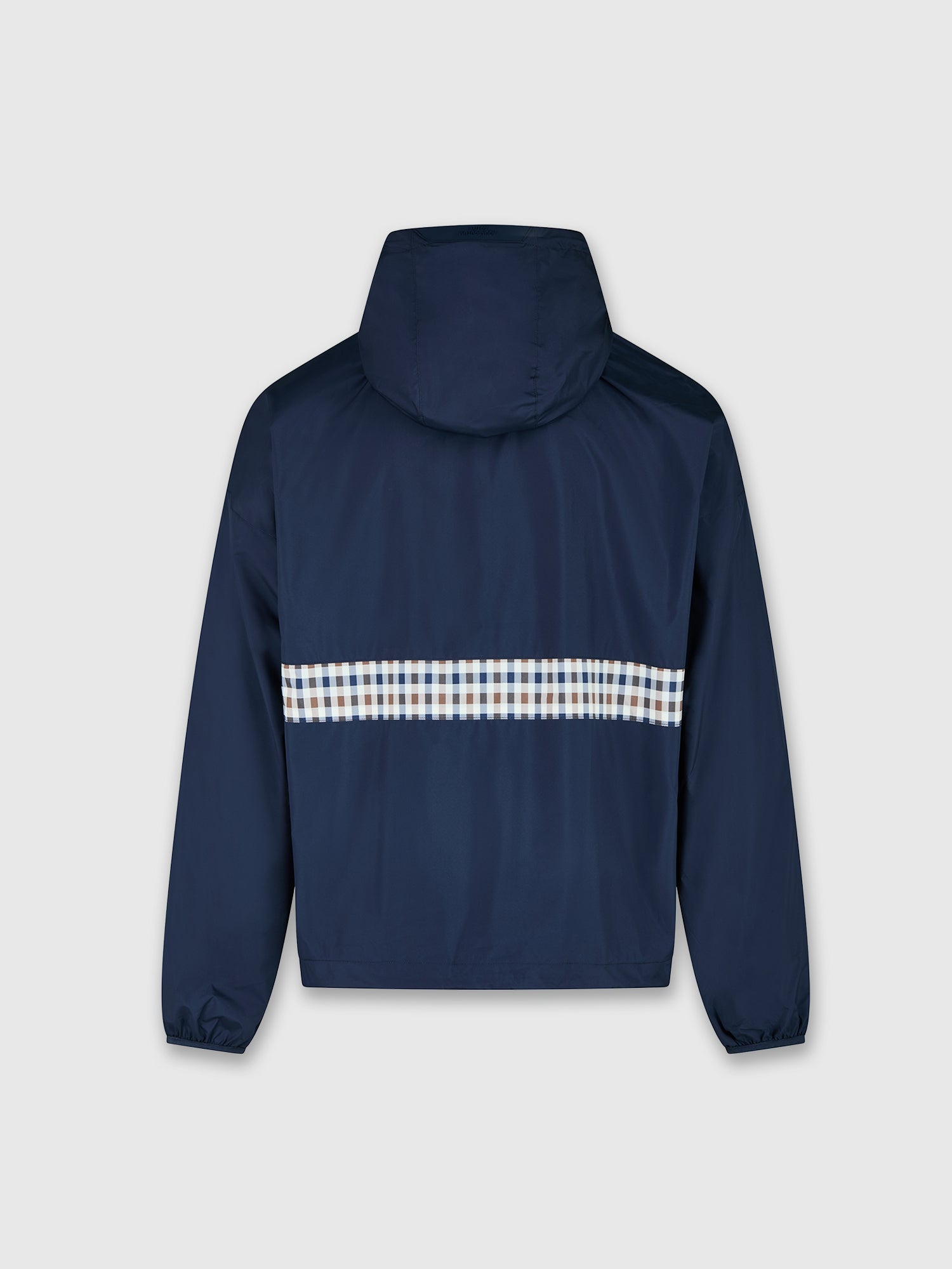 Aquascutum Color Block Badge Jacket Navy from Saxumo.com
