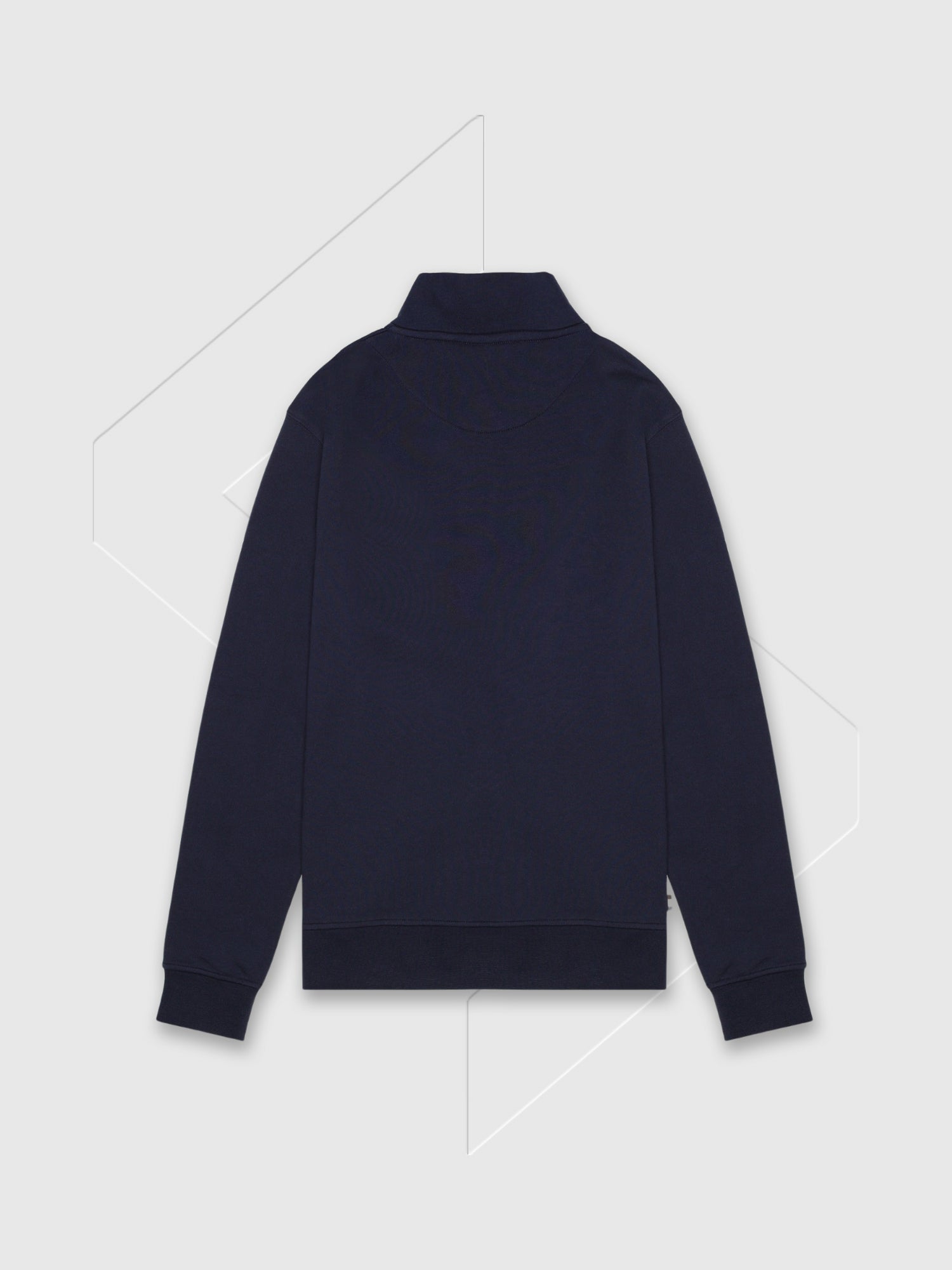 Aquascutum Half Zip Fleece Navy from Saxumo.com